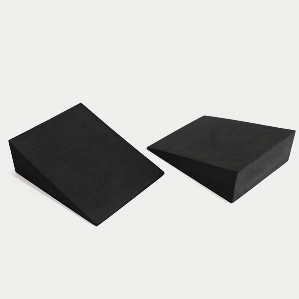 Block Heel Raise Incline Board Calf Support Made of EVA Material with Grippy Surface for Gymnastics