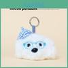 Artist Dog Head Keychain With Glasses Design For Gifts And Decorations