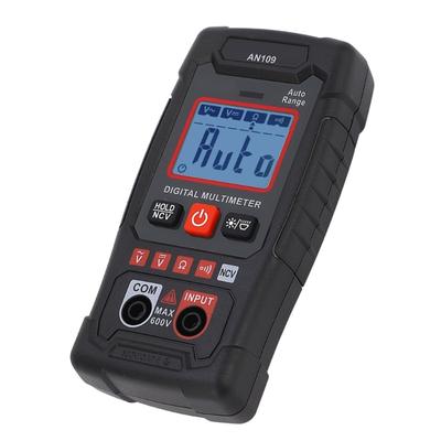 Handheld Digital Multimeter AN109 Automatic Ranges Voltmeter Voltage Tester for Accurate Voltage Testing