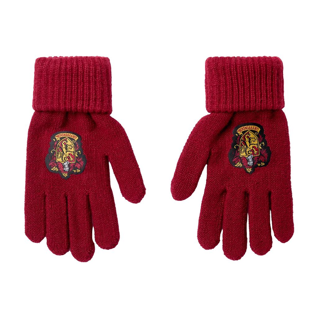 Harry Potter Childrens/Kids Gryffindor Beanie & Gloves Set
