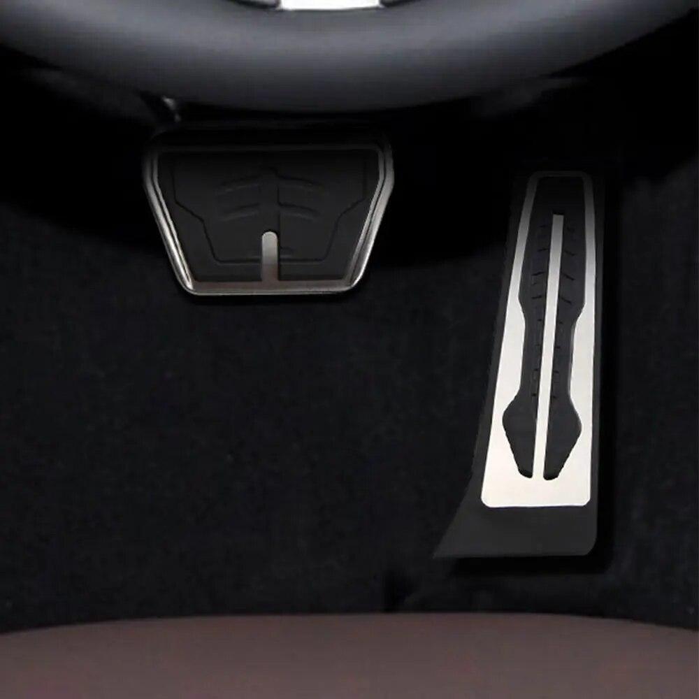 Car Pedals AT MT Pedal Cover for BMW 3 4 5 7 Series X3 X4 X5 X6 X7 F30 F31 F32 F34 F36 E34 E39 E70 E71 E90