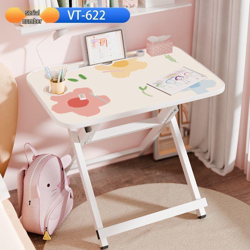 Przenośny wielofunkcyjny składany zestaw biurka i krzesełka dla dzieci - Nie wymaga montażu