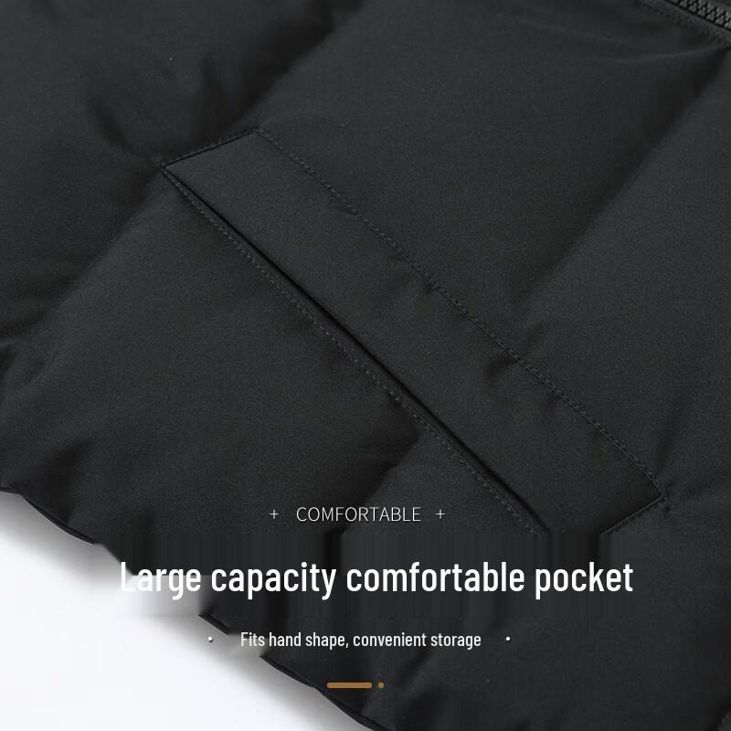 Xuezhongfei Unisex Reversible Fleece Down Vest