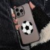 A Football Phone Case For Iphone 16 11 17 Pro Max 13 15 14 Plus 12 16E Ins Simple 17Air Shockproof Silicone Soft Cases Coques
