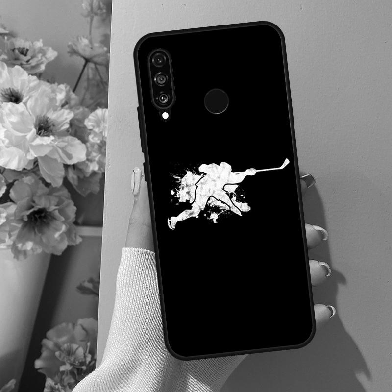 Ice Hockey Rink Sport For Huawei Nova 10 SE 9 3i 7i 8i 11i 12i Y73 Y90 Y70 Y72 Y61 Y91 P60 Pro P40 P30 Lite Case