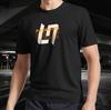 Lando Norris Name und Logo Aktives T-Shirt Lustige Größe Mode Amerikanisches T-Shirt