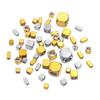 Gold & Stainless Steel Spacer Beads - 2 Colors, 6 Sizes - Rectangular Jewelry Accessories for Necklaces & Bracelets