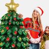 3D Large Christmas Tree Balloons Assemble Xmas Tree Aluminum Film Balloon for New Year Party Home Decor Photo Props Ornaments