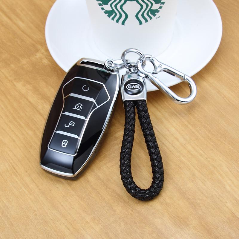 BYD Song Plus DMI/EV Key Cover: Car Accessory and Decor Shell