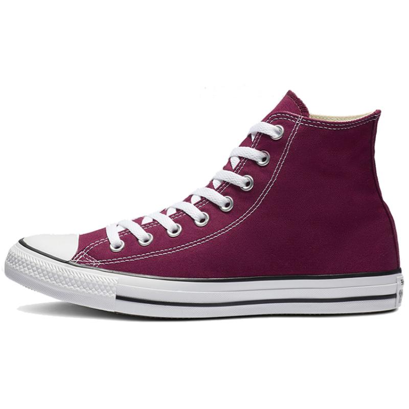 

Converse Chuck Taylor All Star Удобные и универсальные высокие кеды из парусины унисекс бордового цвета 37