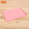 ZISIZ Nordic Pink Plastic Serving Trays