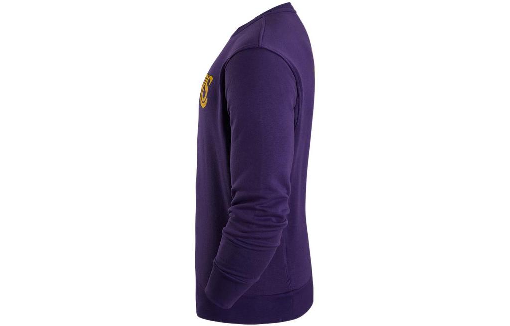 Jordan Nba Los Angeles Lakers LeBron James Fleece Loose Fit Sweatshirt DR2409-504
