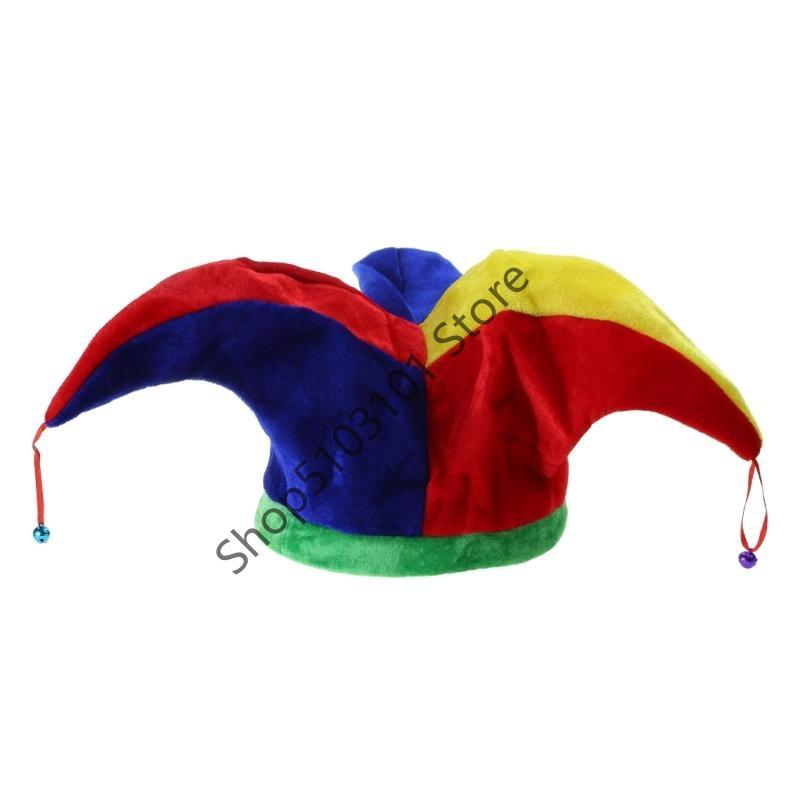 X6HE Halloween Carnival Party Hat Costume Witch Western Mardi Gras Hat for Masquerade Cosplay Clown Accessories Decorations чёрный