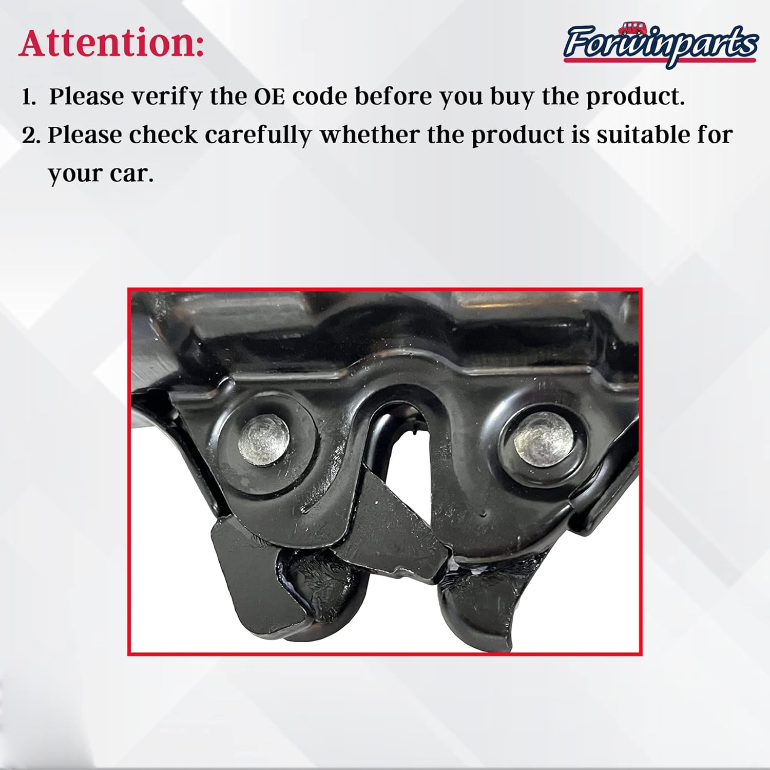 5351053061 Hood Lock Latch Assembly for Lexus IS250 IS350 2006-2015 5351053060 LX1234106