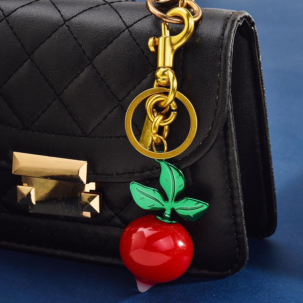 Factory Bag Fruit Keychain Fashion Luggage Accessories Pendant Radish Bag Pendant