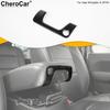 For 18+ JL JT Jeep Wrangler Center Console Armrest Box Keyhole Frame Trim Cover
