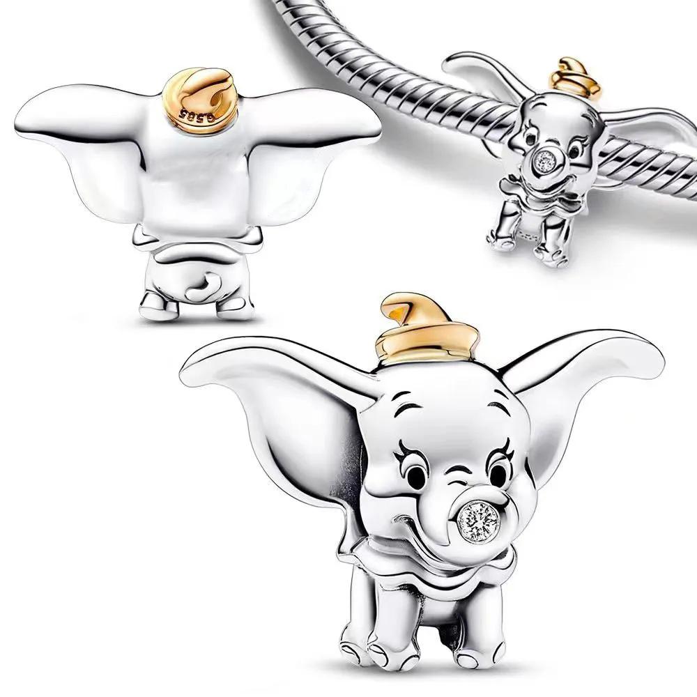 Lion Winnie The Poodle Elephantcopper Diy Charm Bead Suitable For Women Original Bracelet Boutique Jewelry