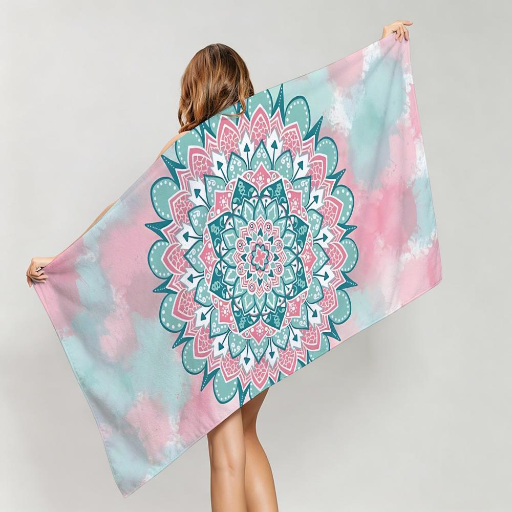 Mandala Towel Five-Star Hotel Quality Eco-Friendly Ultra Soft Thick Towels & Beach Towels