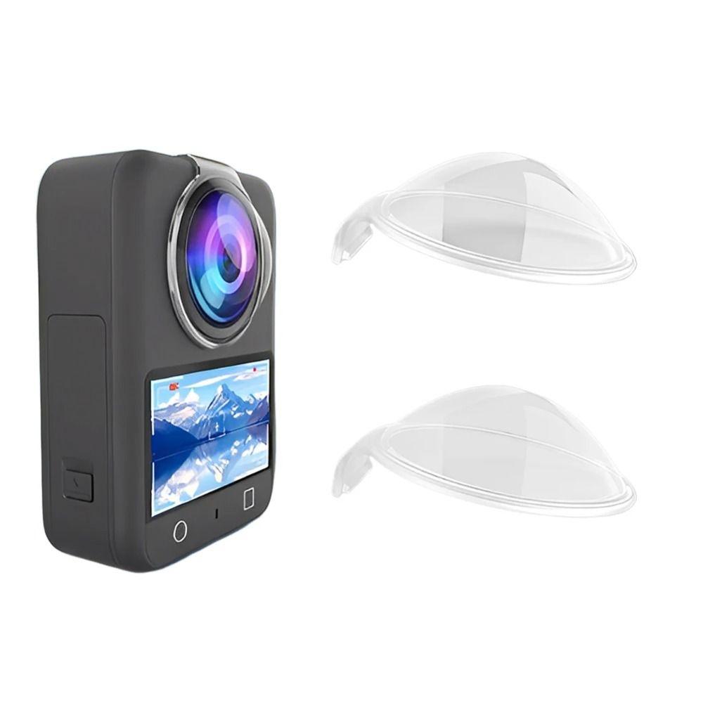 Protetor de Lente Anti-colisão Capa Protetora de Lente de Plástico para Acessórios de Câmera Panorâmica DJI Osmo 360