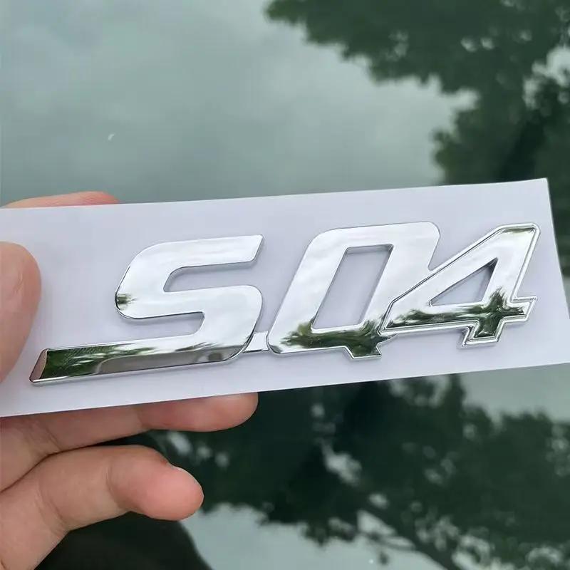 ABS Car Rear Trunk Letters Logo Emblem Badge Sticker For Gransport Granlusso Quattroporte GTS SQ4 Q4 Granturismo Sport