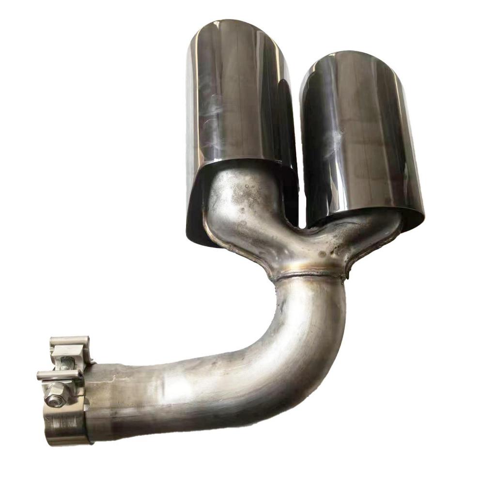 Porsche Cayenne, Macan, Panamera & 718 Titanium Black Quad Exhaust Tips