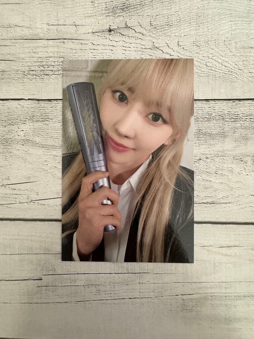 [USED] LE SSERAFIM trading card Sakura fan meeting
