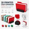 Book Style Foldable Photo Album Frame 1D Printed Picture Holder with Magnetic Stand Detachable Desktop Memory Display Decor Gift