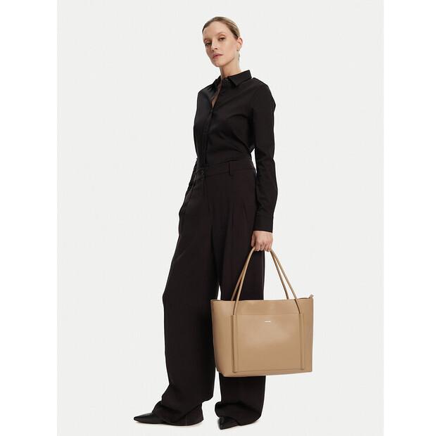Сумка Calvin Klein Calvin Klein Ck Linn Large Shopper K60K613109 бежевый