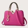 Women's PU leather bag crossbody bag large capacity shoulder bag travel shopping luxury design fashion