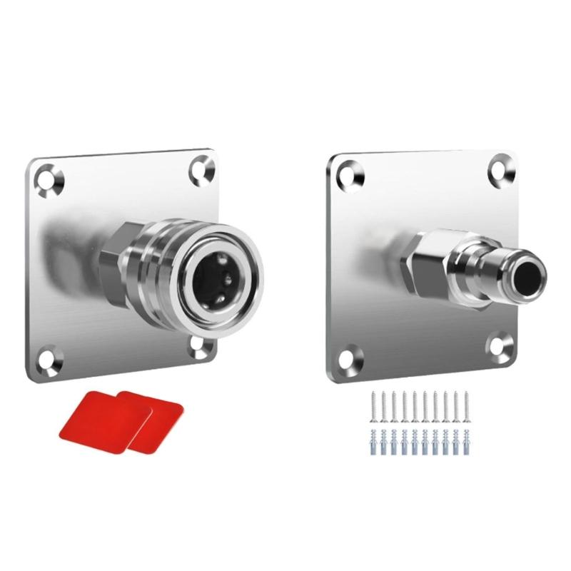

Sturdy Metal Wall Bracket for Pressure Washers Universals Mounting Systems with Quick Connection Interface