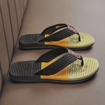 Męskie letnie klapki casualowe - klapki plażowe i outdoorowe