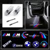 2Pcs/set LED Car Door logo Projector Lamps Welcome Light For BMW M E90 E60 F18 E46 F30 F20 M2 M5 M3 E87 M4 X3 X5 X1 Accessories