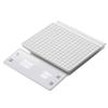Litake Coffee Kitchen with Weighing Bread Digital White Scale, Scale, 0.1g Accuracy, 3kg, Timer, Scale, Instrument, Baking, Making, Waterproof, Scale,