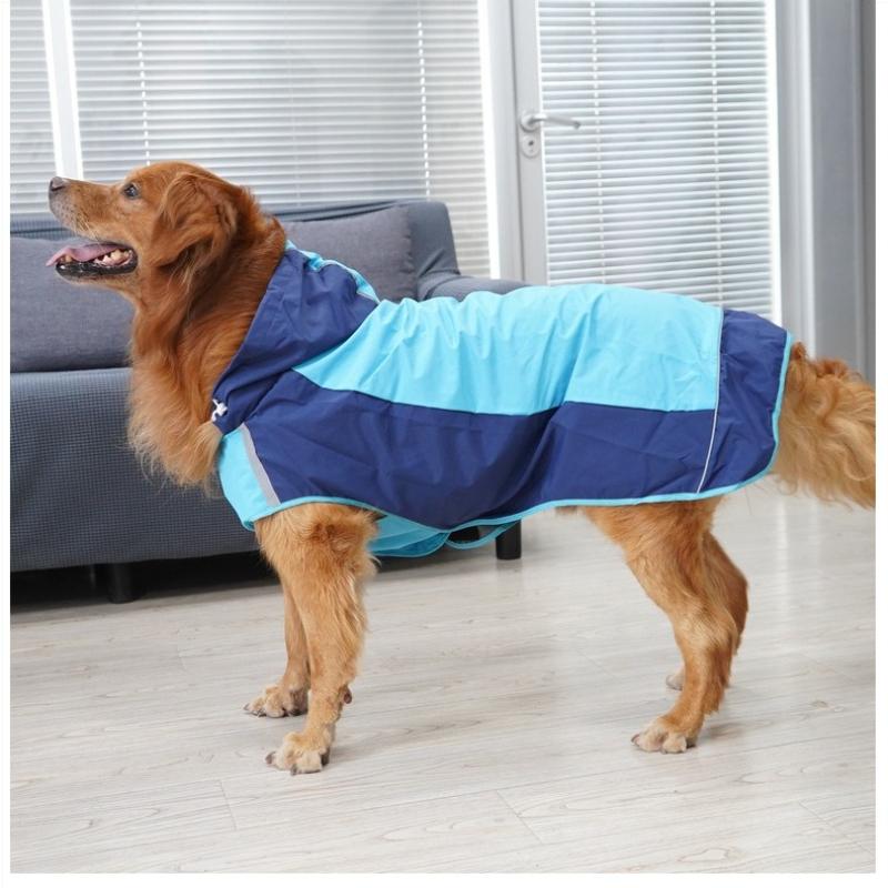 Pet it Outdoor Dog Jacket Waterproof Raincoat Large Dog Golden Retriever Clothing