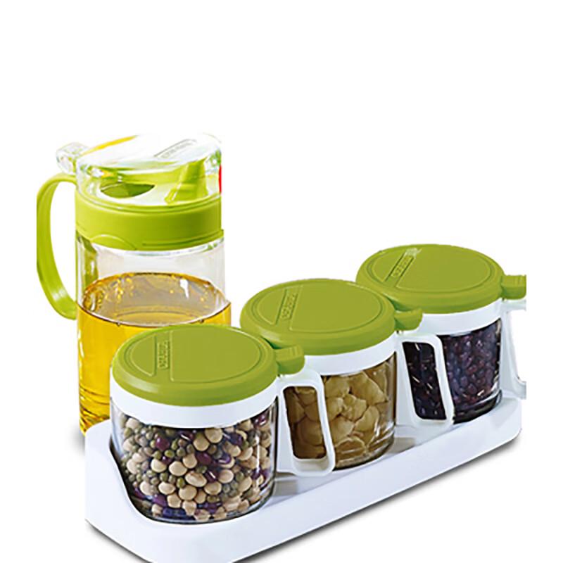 Chahua Glass Spice Jar Set