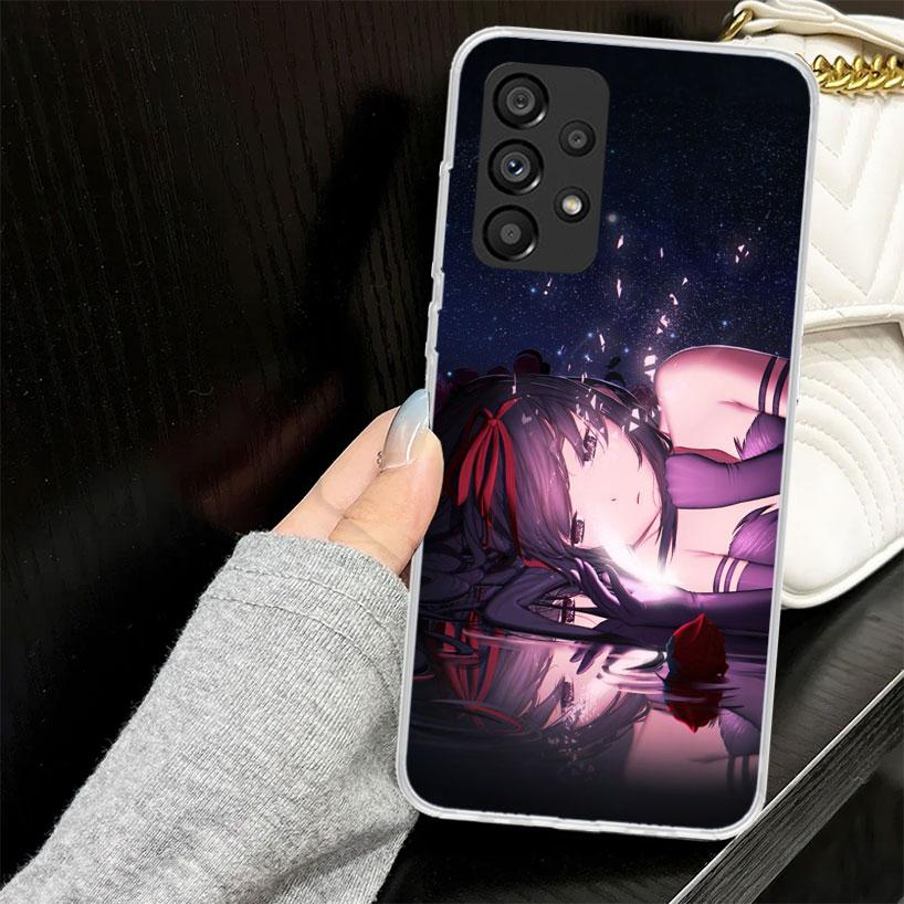 Madoka Magica Homura Case for Samsung Galaxy A52 A42 A32 A22 A12 A51 A50 A02S Phone Cover A41 A31 A21S A40 A30S A20E A10S A71