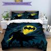 3pcs Batman Duvet Cover Set, 1 Duvet Cover + 2 Pillowcases (No Insert), High-Definition Print for All Seasons,Durable yy251103039