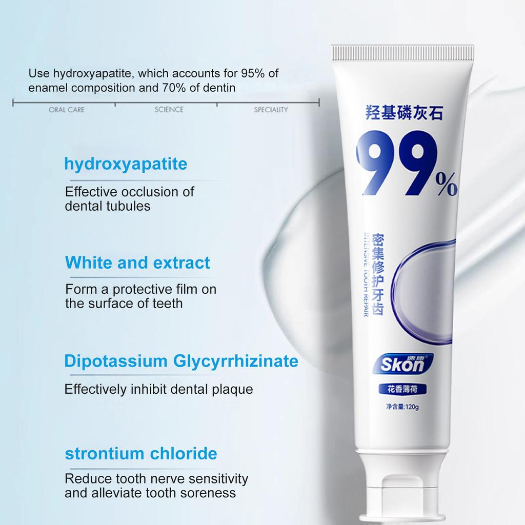 Hydroxyapatite Toothpaste Whitening Toothpaste, Fresh, Breath, Toothpaste, Toothpaste, Stain Removal, Complete Tooth Care