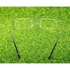 RSINC Rimless Light weight Flexible frame eyeglass Spectacle For Men And Women Modern  Square Gun - Black N-575 C3 50-18-135 Flexible - 1