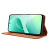 Pro Infinix Hot 60 5G/60i 4G Kožené pouzdro Peněženka Stojánek Retro Textura Kryt na telefon
