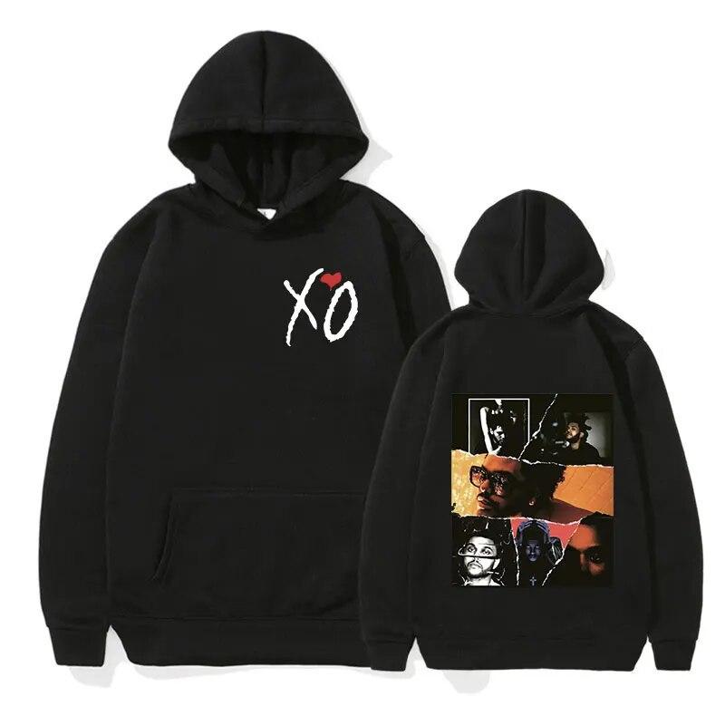 

Singer The Weeknd Pullover Hoodie After Hours Til Dawn Print Oversized Sweatshirt Unisex Women Hip Hop Fashion Hoodies Streetwear