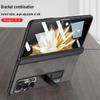 Honor MagicV2 Folding Screen Magnetic Hinge Leather Phone Case - Anti-Fall Full Shell Protection, Fashionable Design