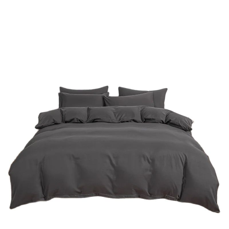 

Duvet Cover 150x200 Quilt Covers Plain Color Bed Cover funda nordica Bed Linen Soft Comforter Cover (Pillowcase Need Order) Single 150x200cm 1pc