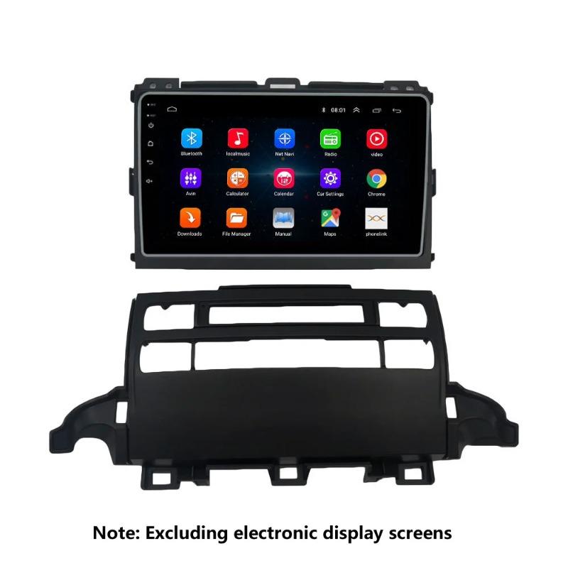 Car Radio Fascia Frame for PRADO 2004-2010 9 INCH Radio Frame Dash Installation Kit Android Audio Navigation Fascia Panel Bezel