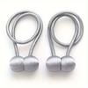 Tiebacks Curtain Earphone Magnetic 2pcspair Design Curtain Holdbacks Bathroom Shower Curtain Accessories