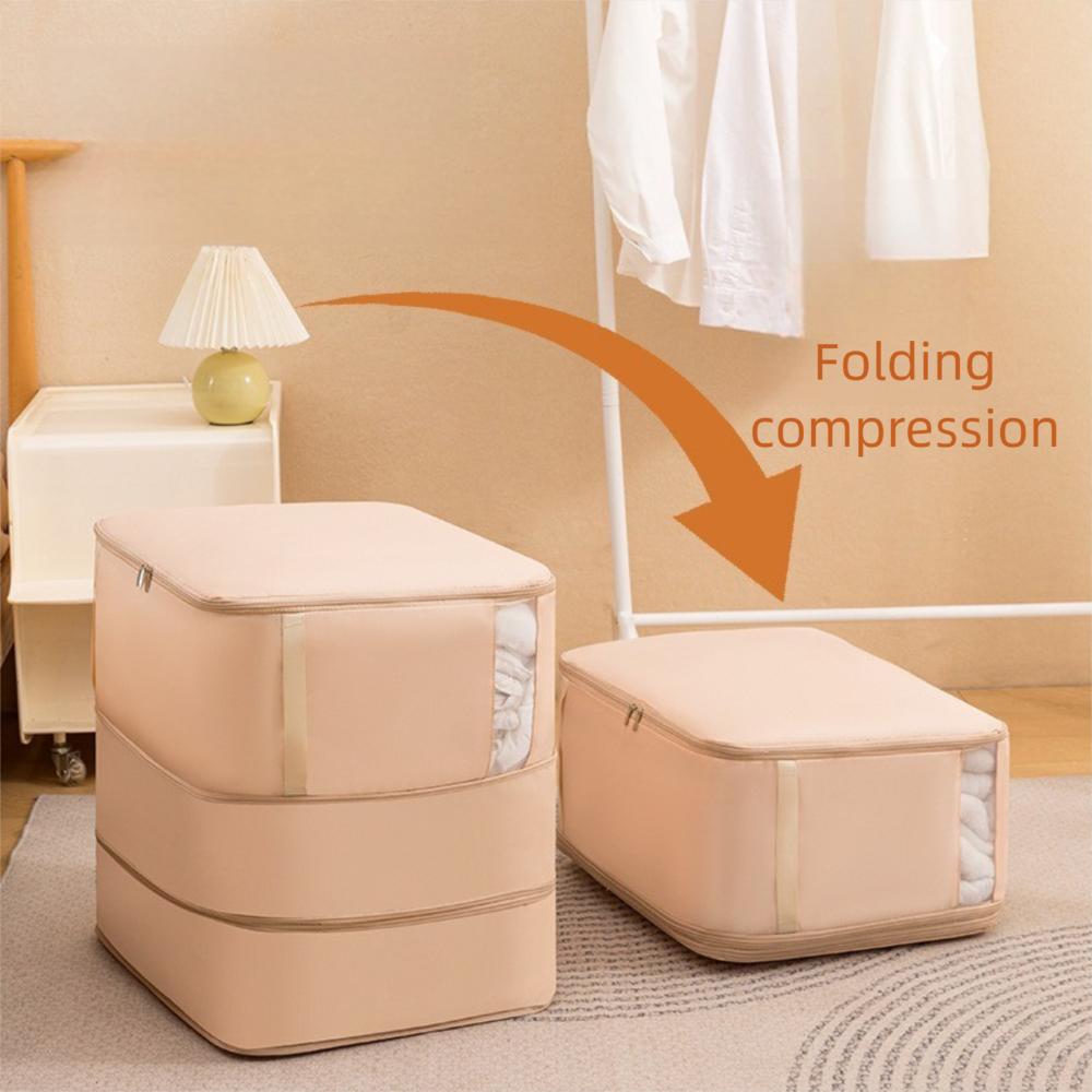 Space Saving Compression Bag 3 Layers Closet Cabinet Organizer Folding storage bag  Clothes