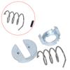 Front Left Right Door Lock Cylinder Repair Kit for BMW X3 E83 2004-2010 X5 E53 2000-2006 51217035421 Zinc Alloy