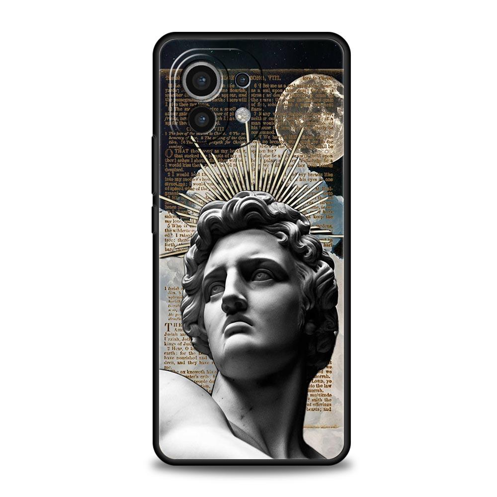 Fashion Ancient Greek Statues Phone Case Cover for Xiaomi Mi 17 Pro Max 15 14 13 12 11 Ultra 15T 14T 13T 12T Pro Lite Soft TPU
