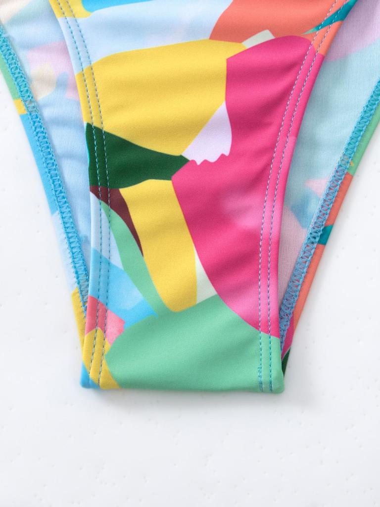 2023 Summer Women's Multi-color High-waist Sexy Bikini Swimsuit