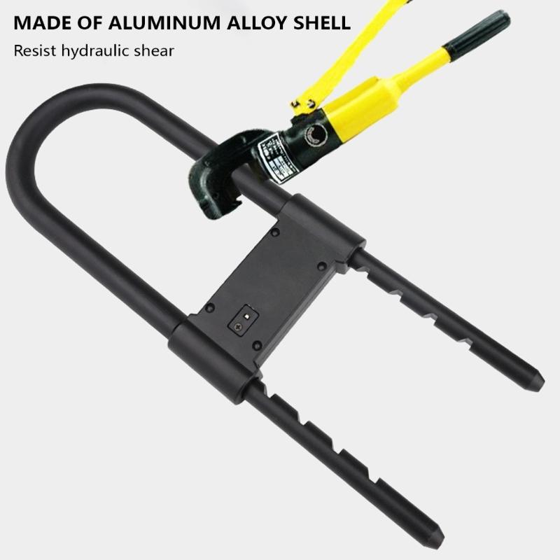 4 Digit Combination Padlock Adjustable Long Shackle Lock Home AntiTheft Lock for Glass Door Security Protections
